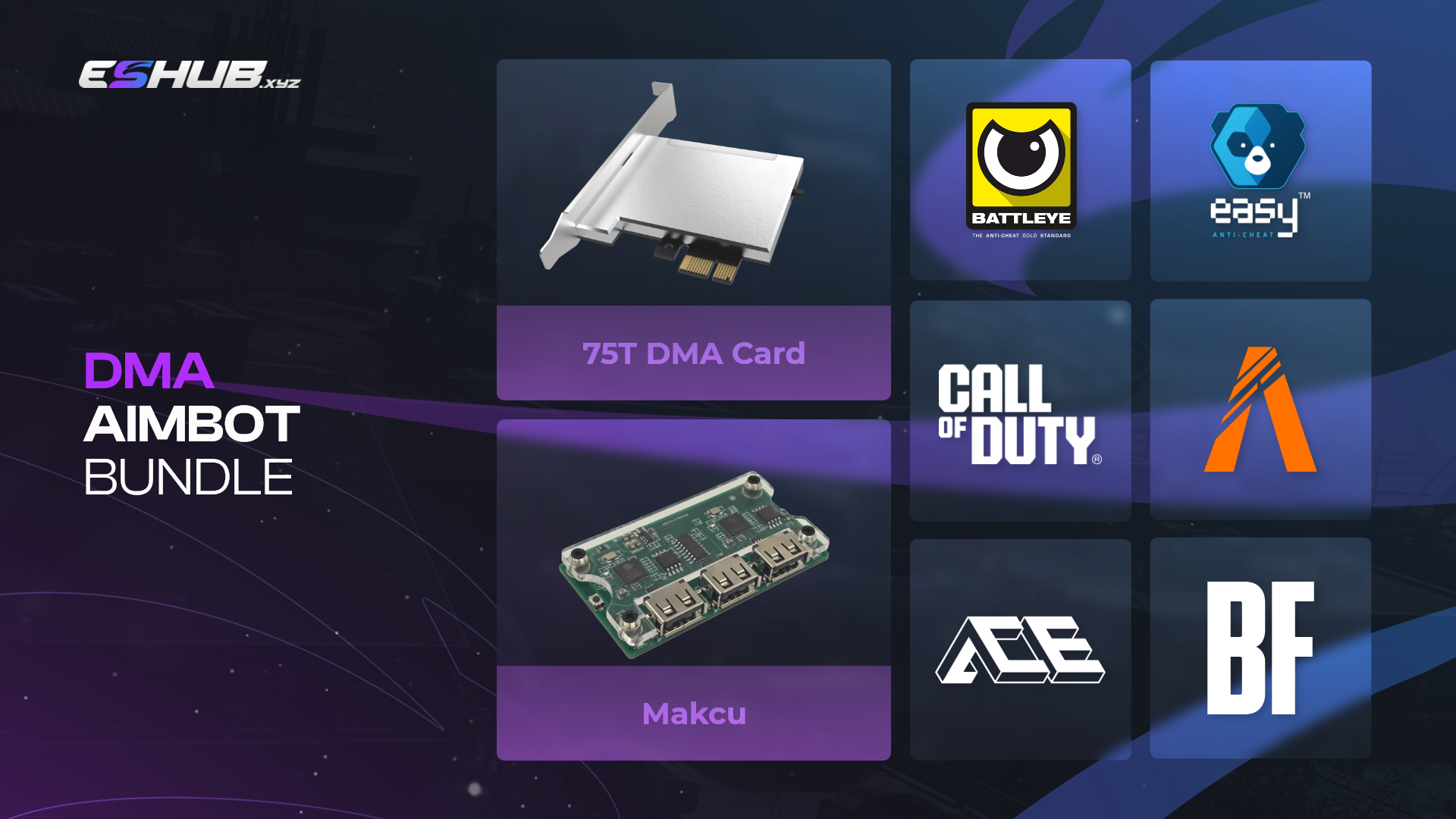 More information about "DMA Aimbot Kit | No FW"